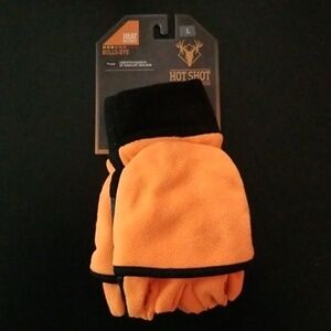 HotShot Heat Factor 2 Bullseye Thinsulate Finger Gloves NWT